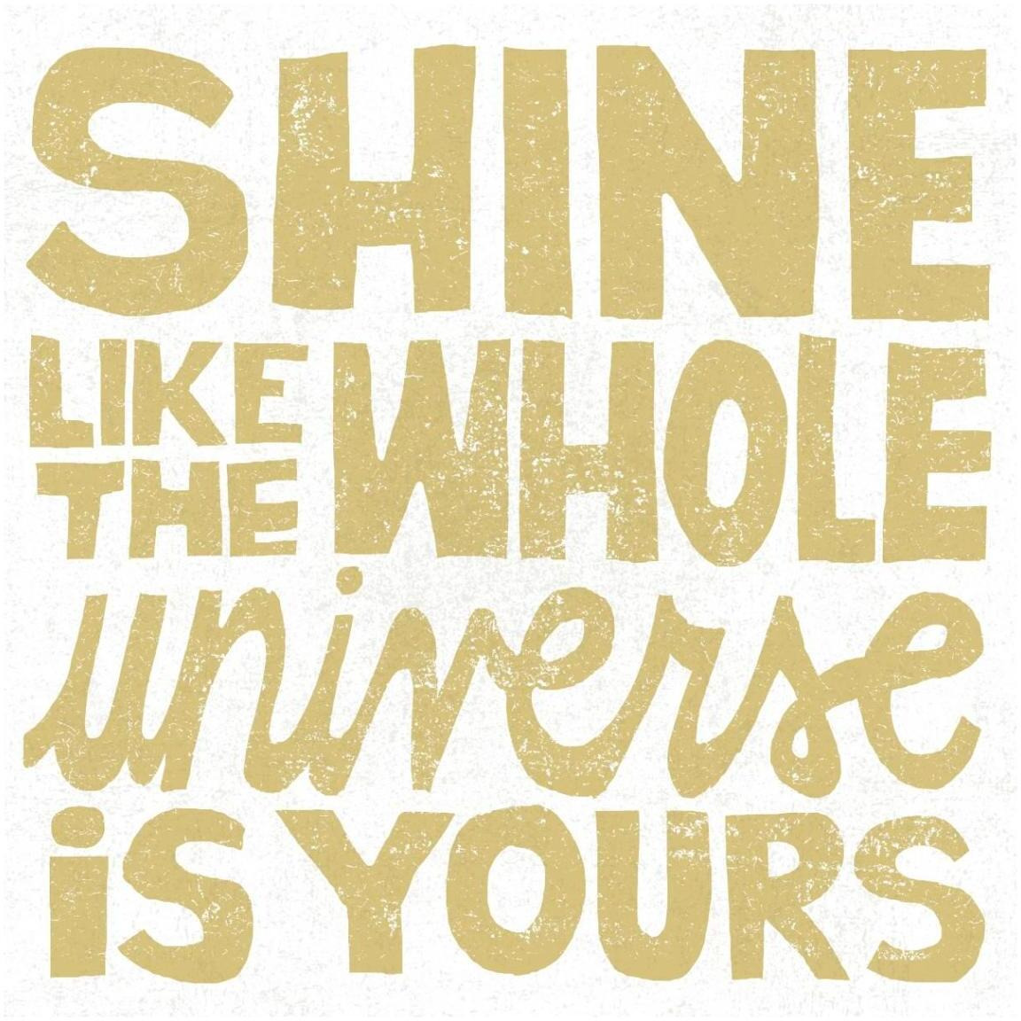 Shine Like the Whole Universe -Paper Art-42&quotx42"