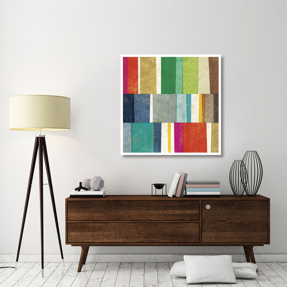 Colorful Abstract -Paper Art-42&quotx42"