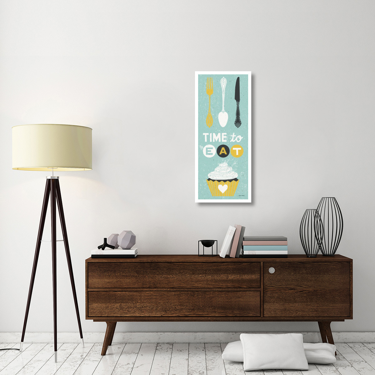 Be Your Own Kind of Beautiful Teal -Paper Art-18&quotx42"