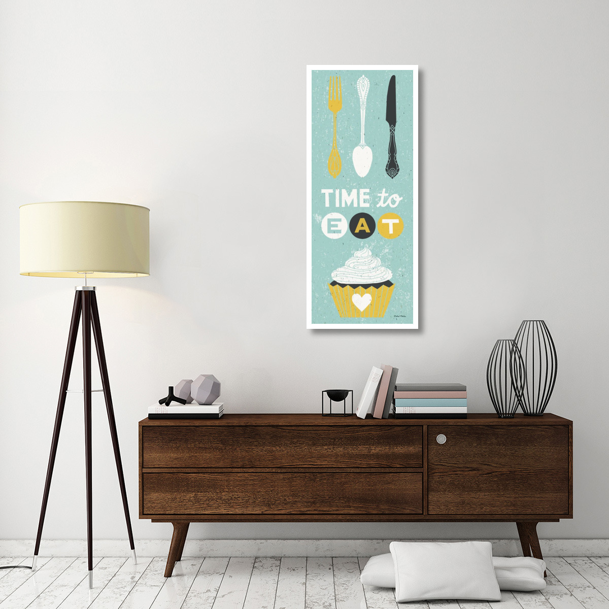 Be Your Own Kind of Beautiful Teal -Paper Art-22&quotx52"