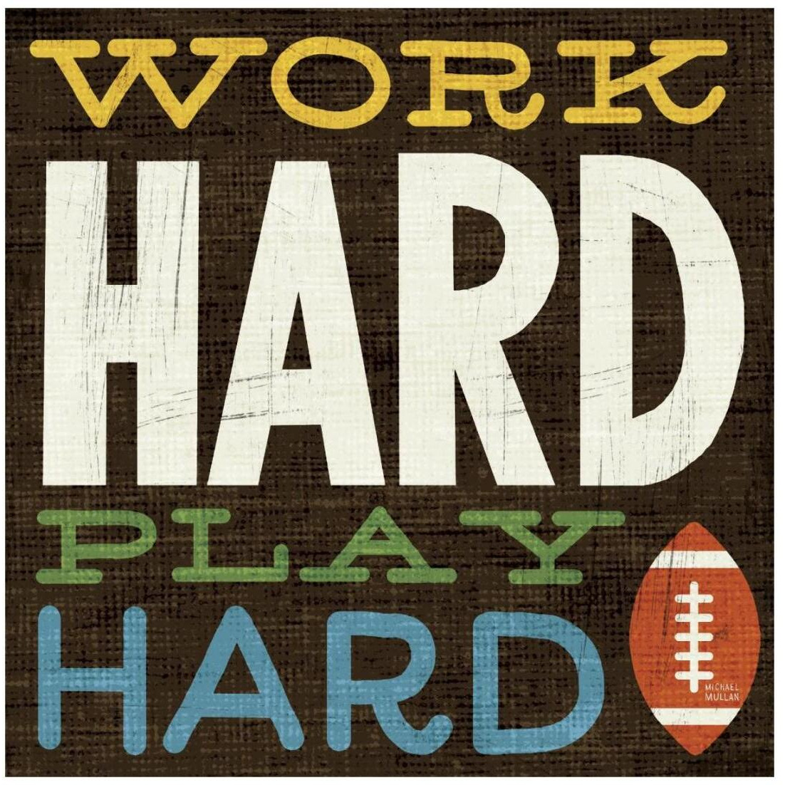 Football V -Paper Art-20&quotx20"