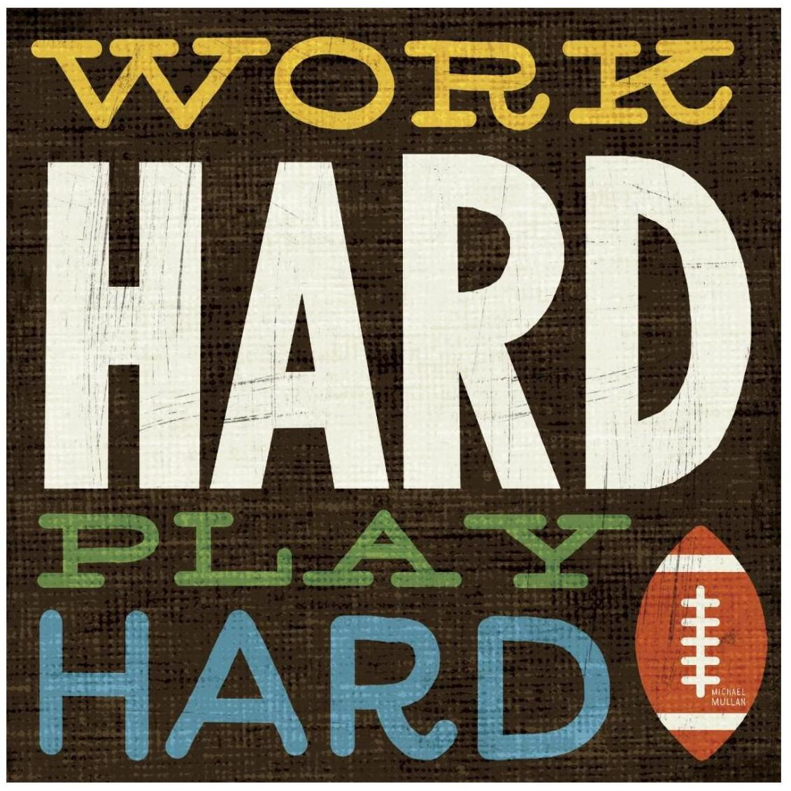 Football V -Paper Art-26&quotx26"