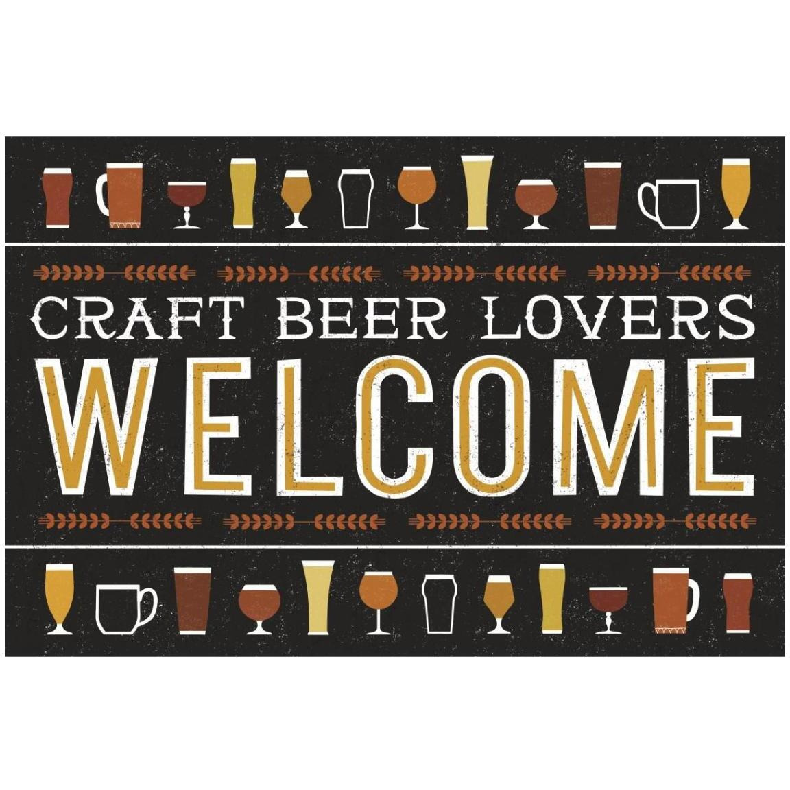 Craft Beer Welcome -Paper Art-20&quotx14"