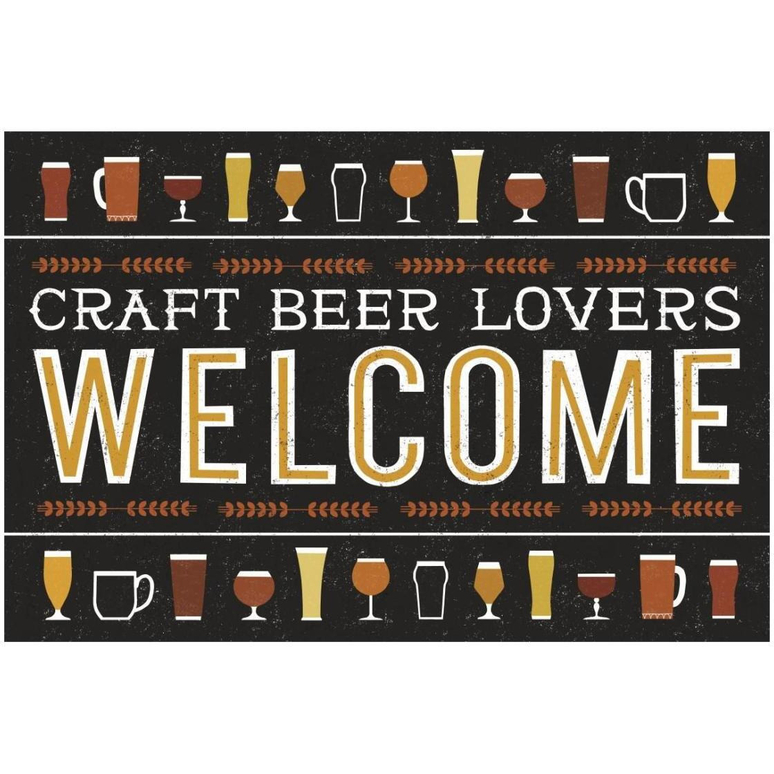 Craft Beer Welcome -Paper Art-26&quotx18"
