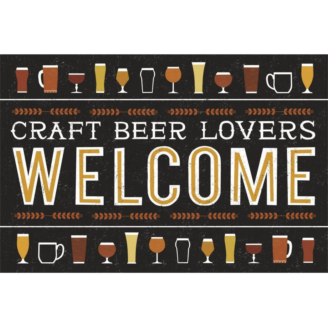Craft Beer Welcome -Paper Art-38&quotx26"
