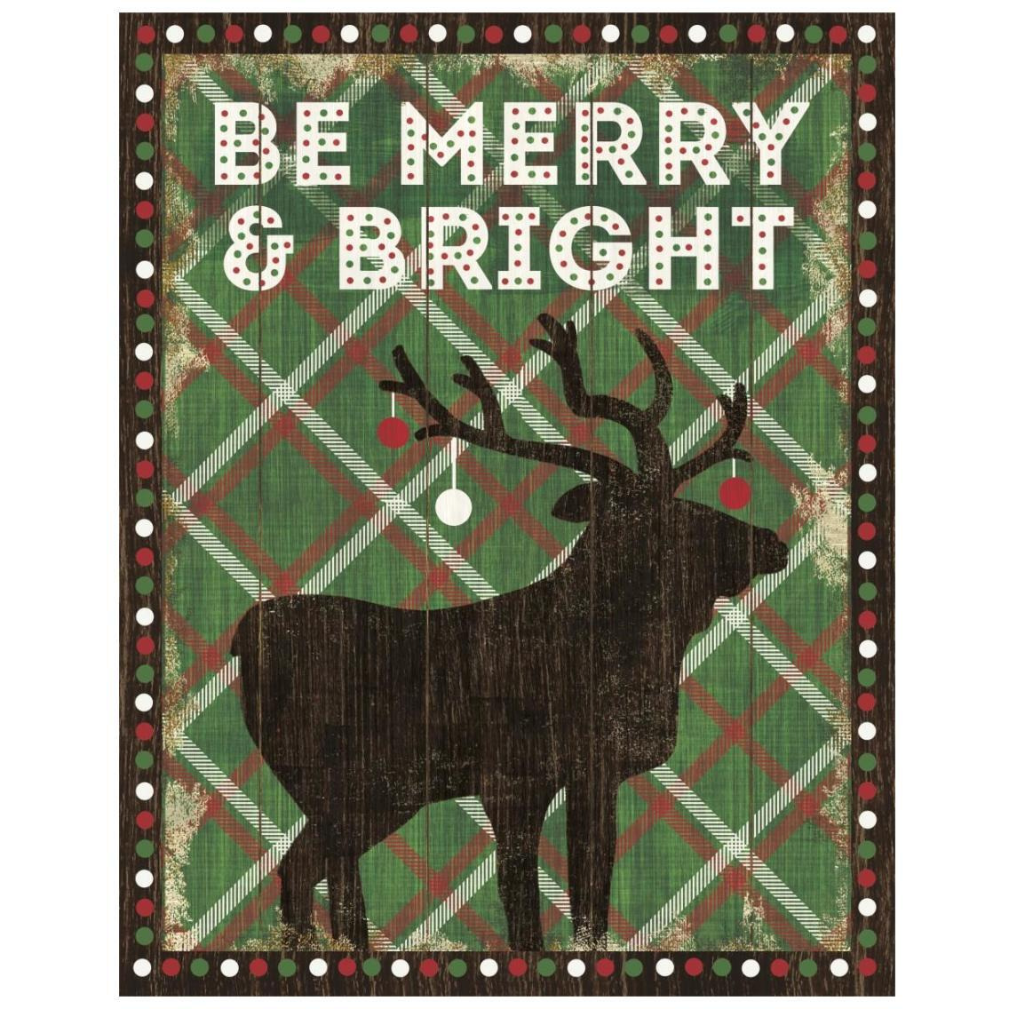 Simple Living Holiday Be Merry -Paper Art-22&quotx26"