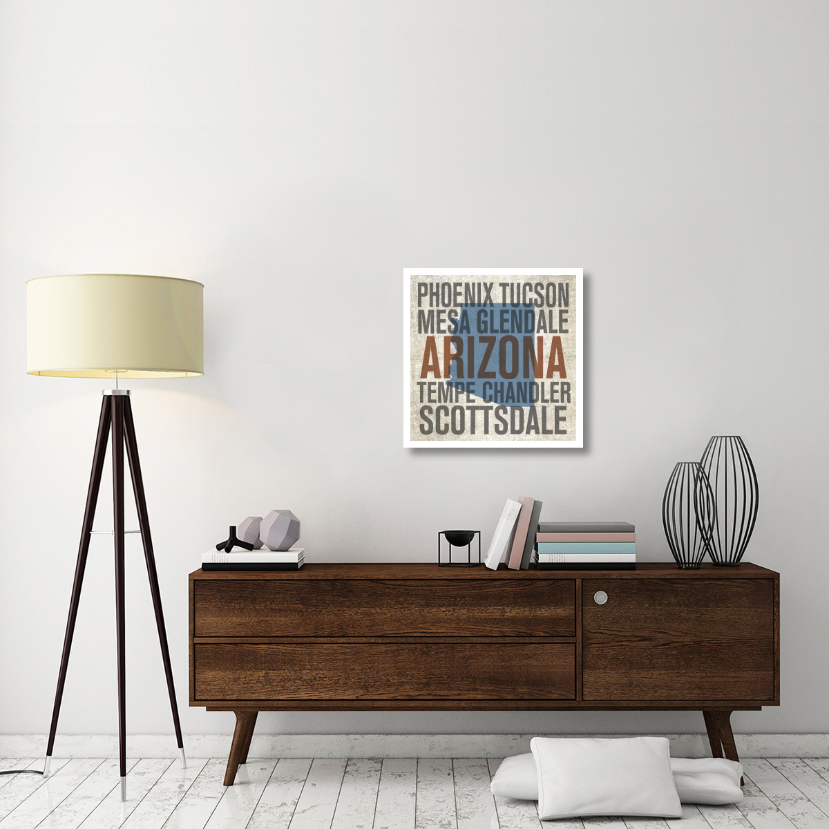 Arizona Chandler -Paper Art-26&quotx26"