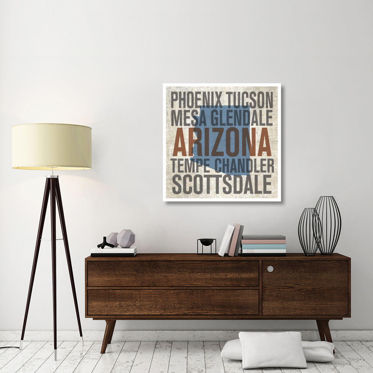 Arizona Chandler -Paper Art-38&quotx38"