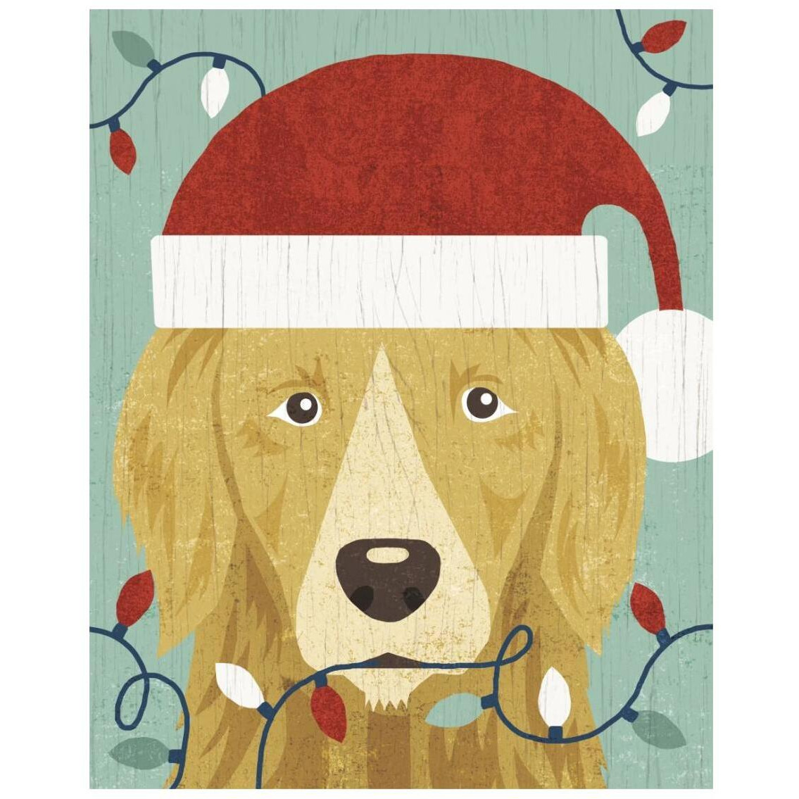 Holiday on Wheels XIV -Paper Art-22&quotx26"
