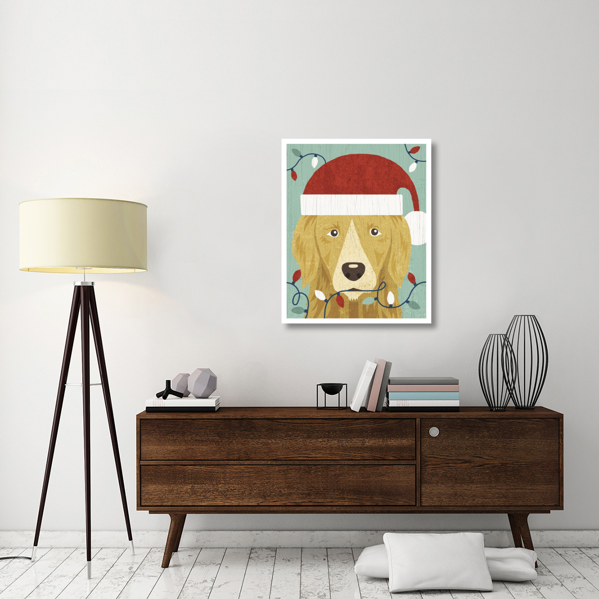 Holiday on Wheels XIV -Paper Art-30&quotx37"