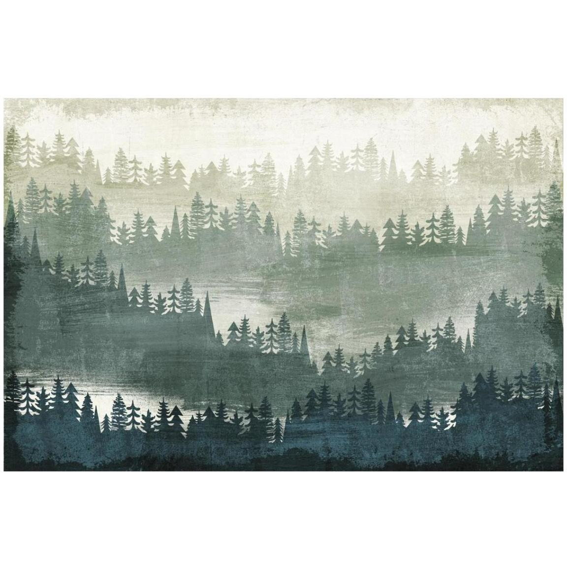 Mountainscape -Paper Art-20&quotx14"