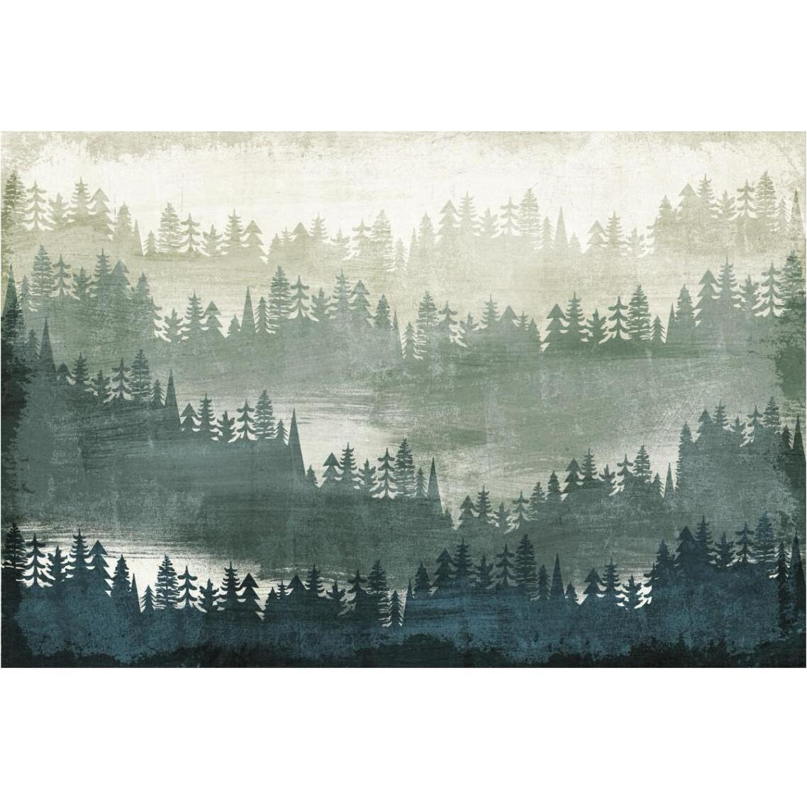 Mountainscape -Paper Art-38&quotx26"