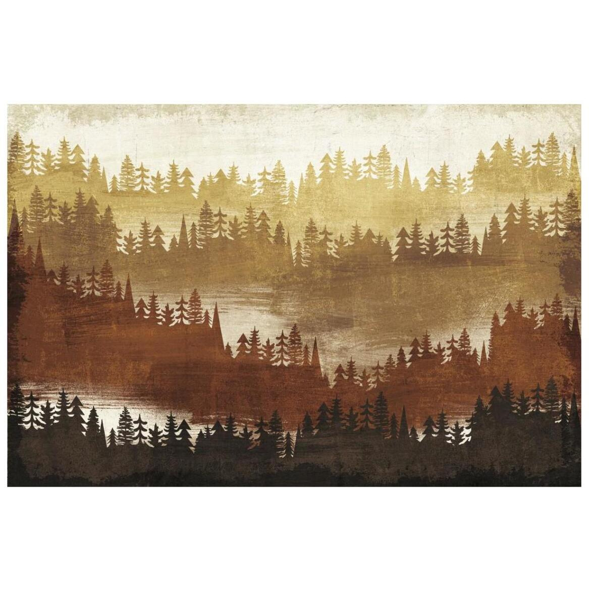 Mountainscape Spice -Paper Art-20&quotx14"
