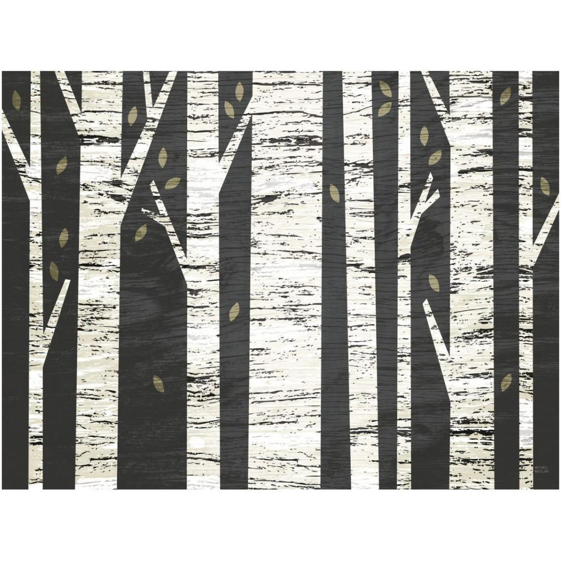 Birch Forest -Paper Art-34&quotx26"