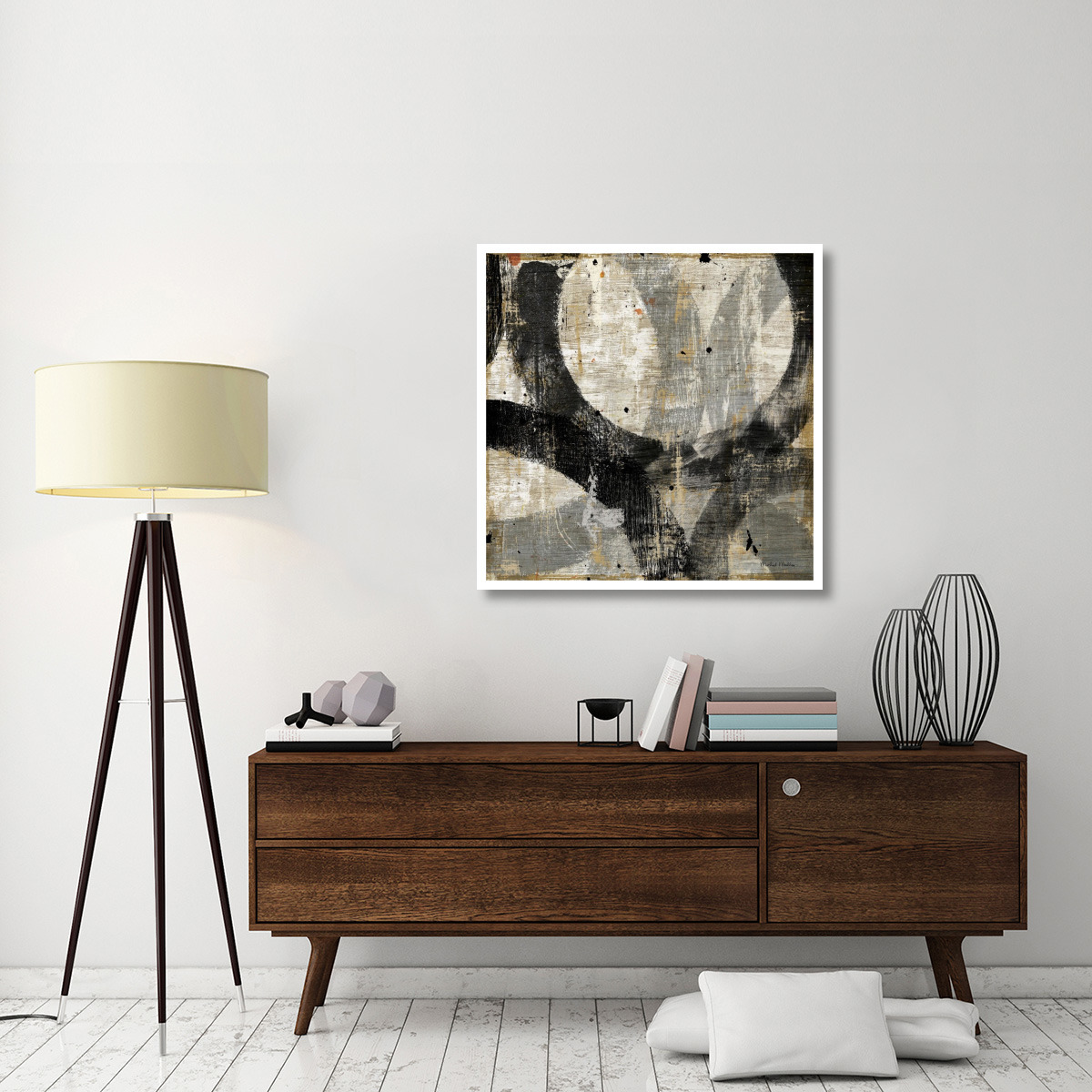 Industrial III -Paper Art-38&quotx38"
