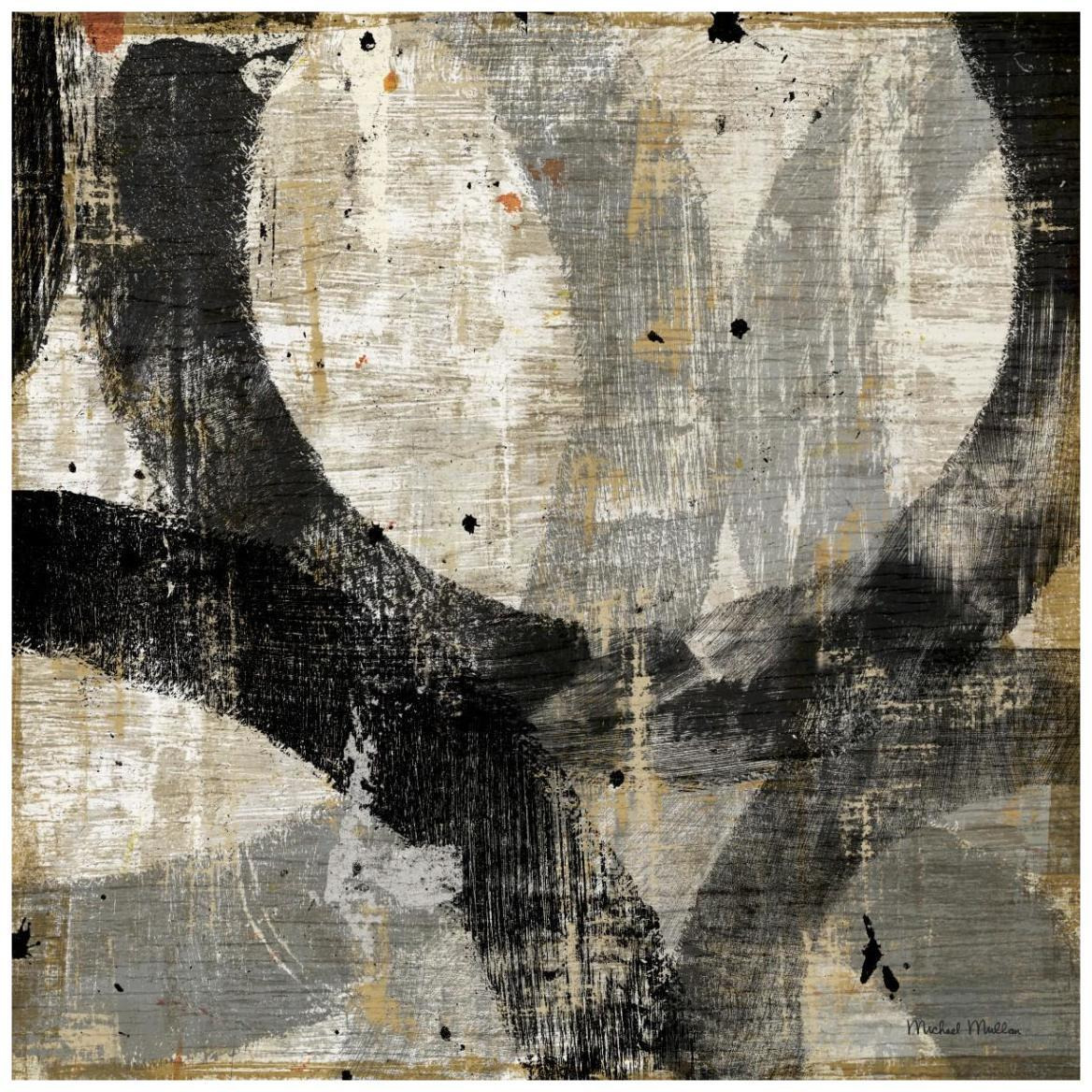 Industrial III -Paper Art-42&quotx42"