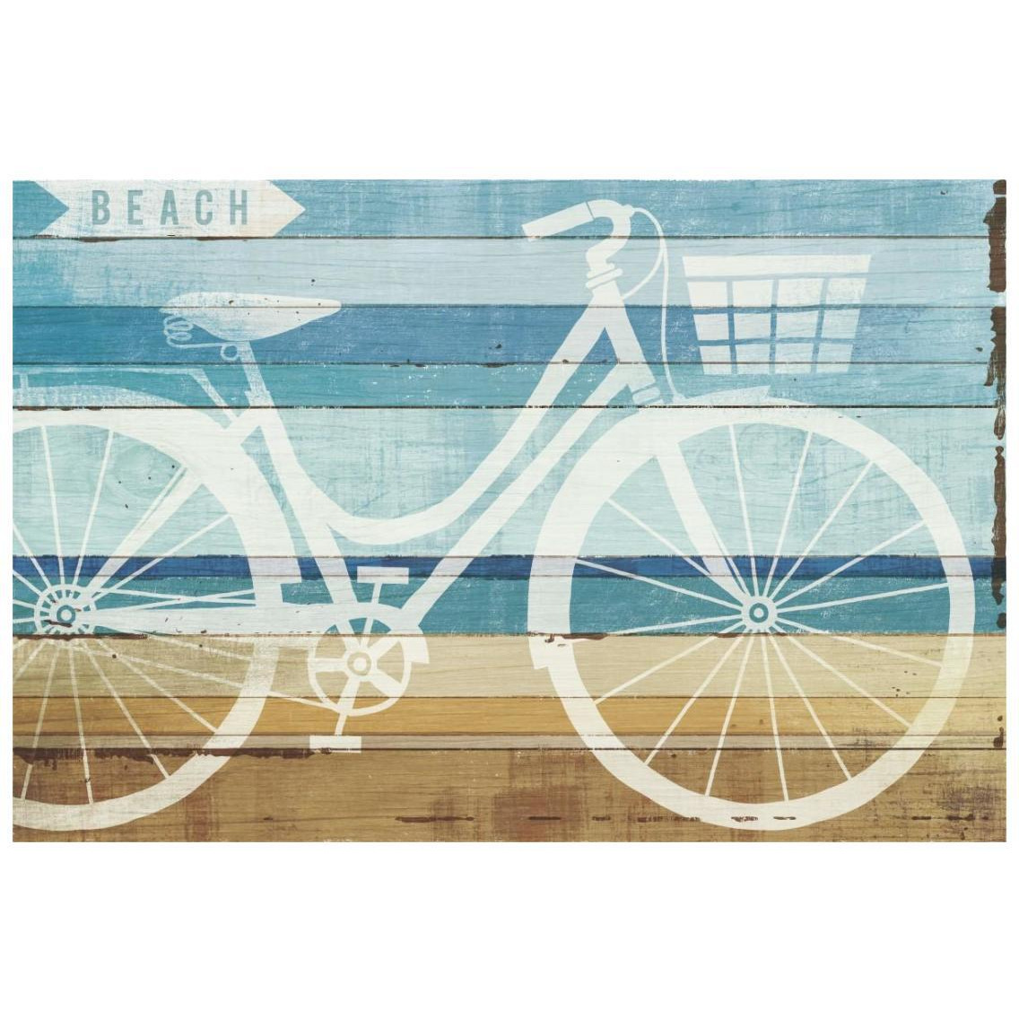 Beachscape Cruiser I -Paper Art-26&quotx18"
