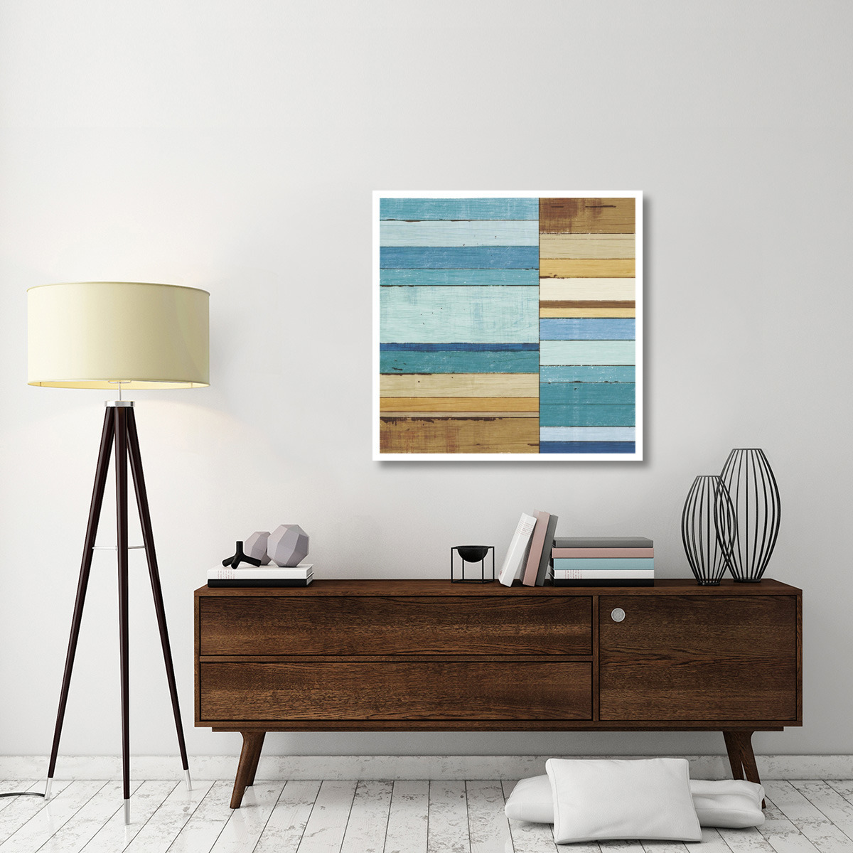 Beachscape II -Paper Art-38&quotx38"