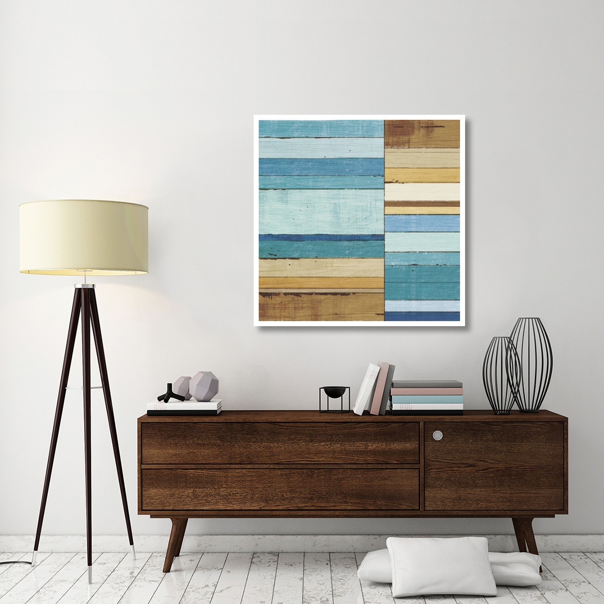 Beachscape II -Paper Art-42&quotx42"