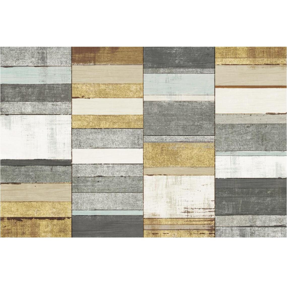 Beachscape I Gold Neutral -Paper Art-38&quotx26"