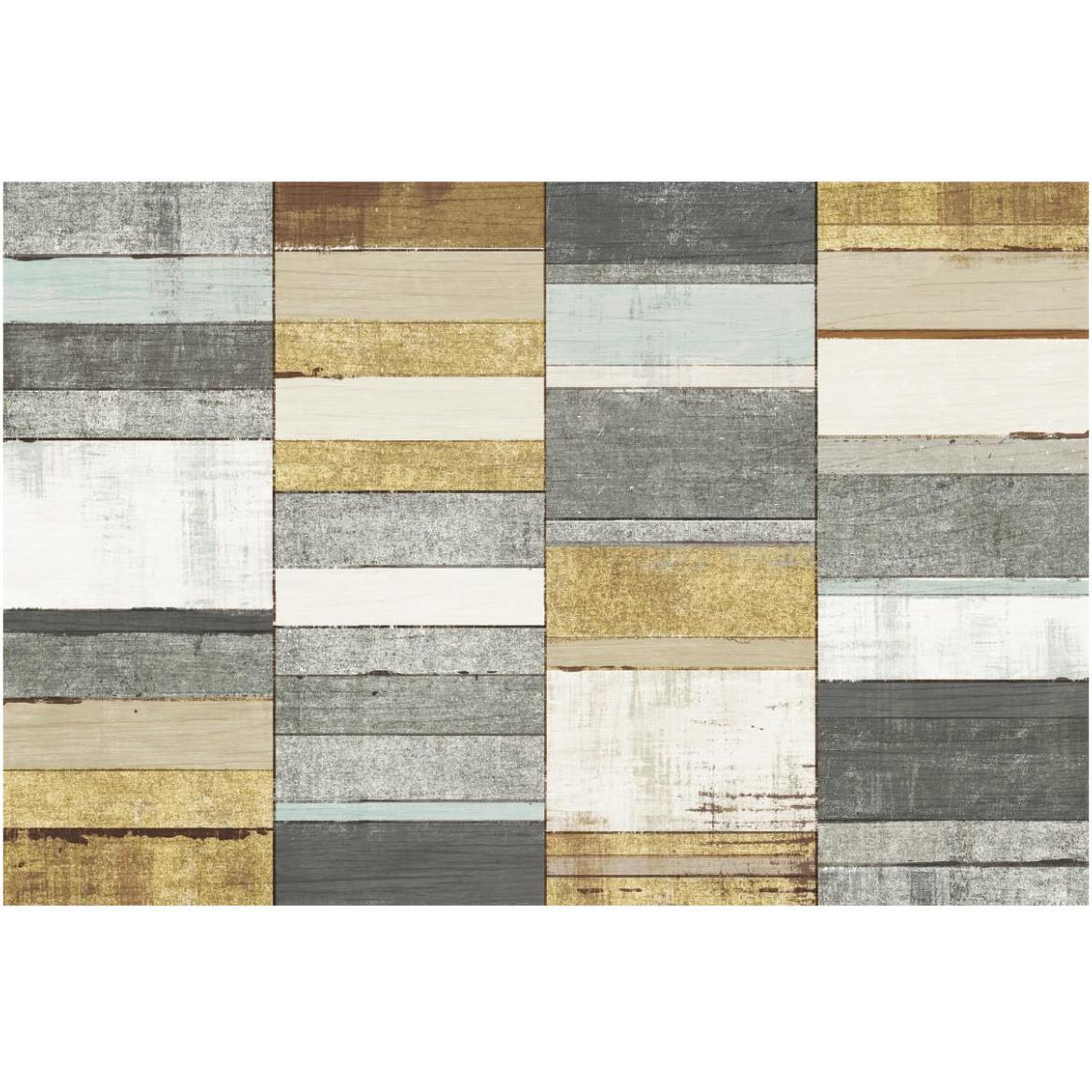 Beachscape I Gold Neutral -Paper Art-62&quotx42"