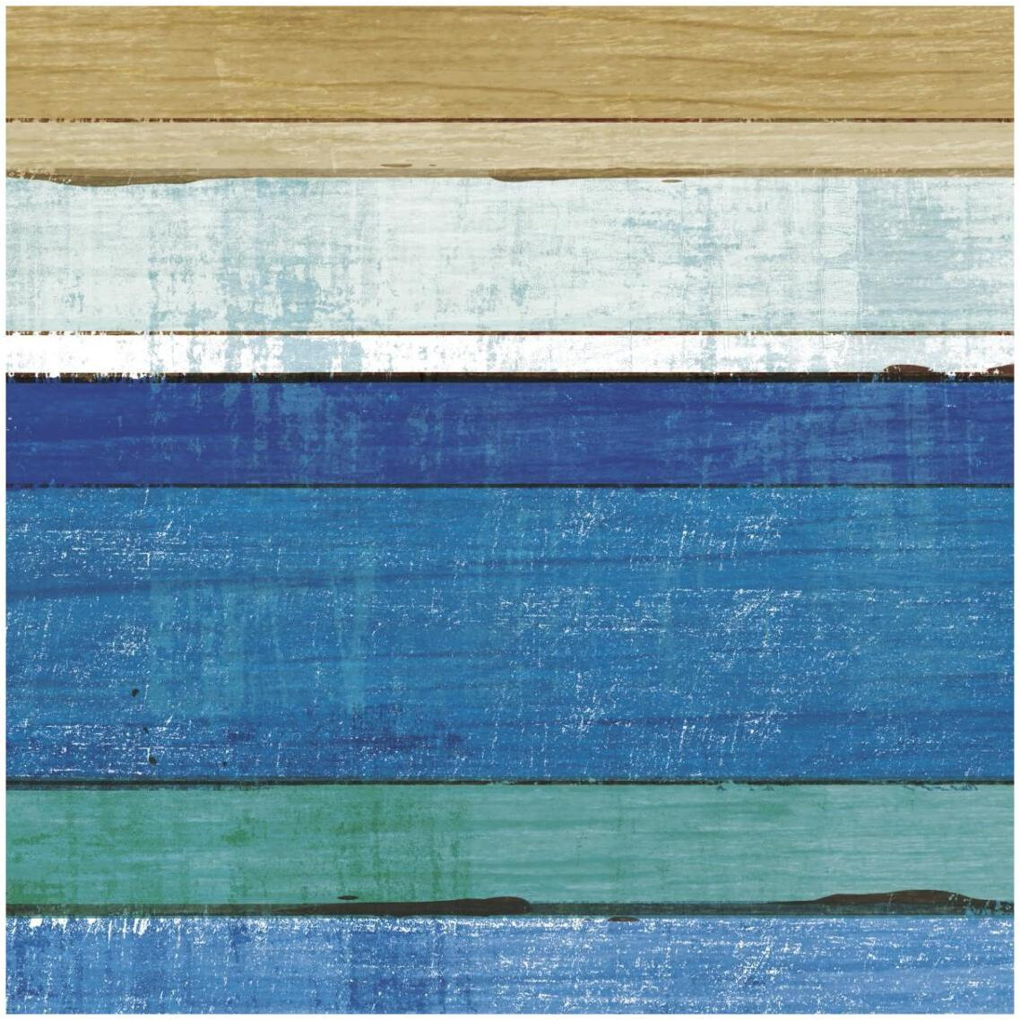 Beachscape V -Paper Art-32&quotx32"