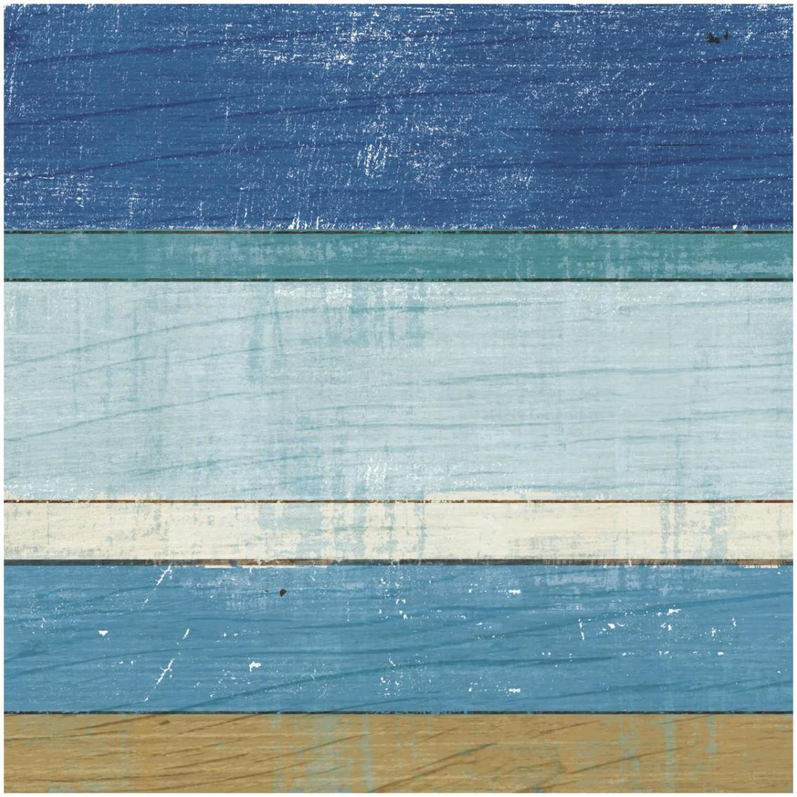 Beachscape VI -Paper Art-32&quotx32"
