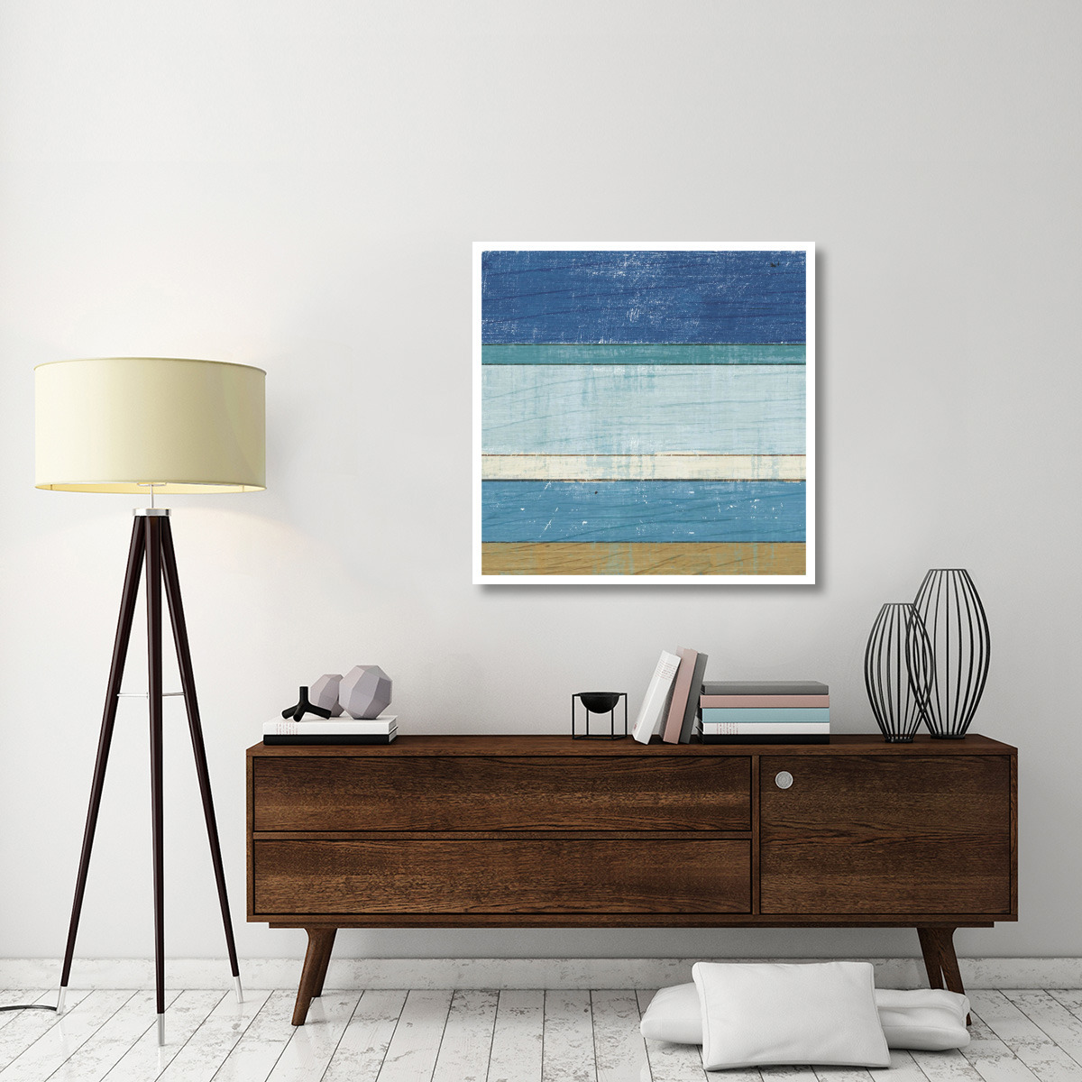Beachscape VI -Paper Art-38&quotx38"