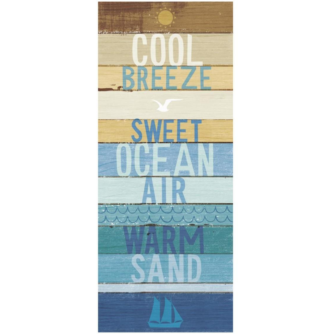 Beachscape Inspiration II -Paper Art-14&quotx32"