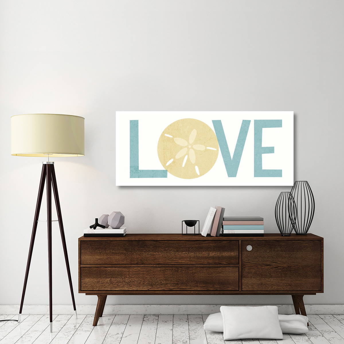 Under Sea Treasures Love -Paper Art-62&quotx26"