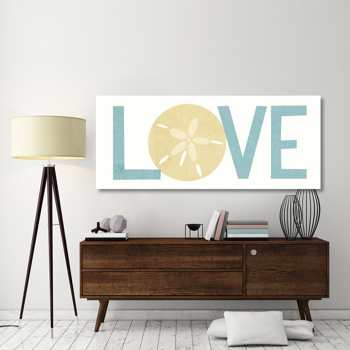 Under Sea Treasures Love -Paper Art-77&quotx32"
