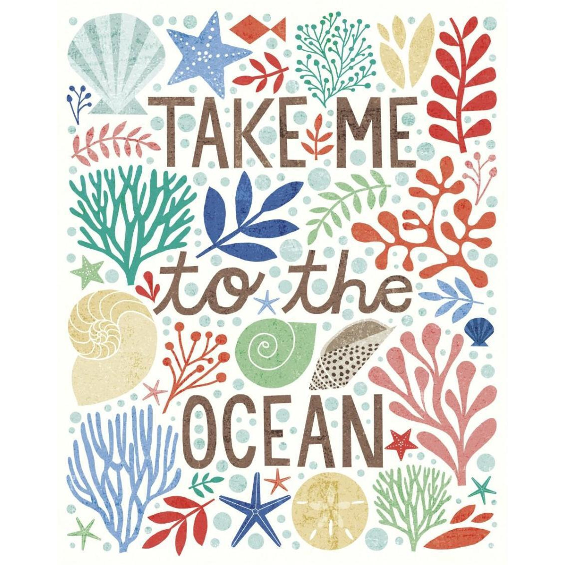 Under Sea Treasures IV -Paper Art-30&quotx37"