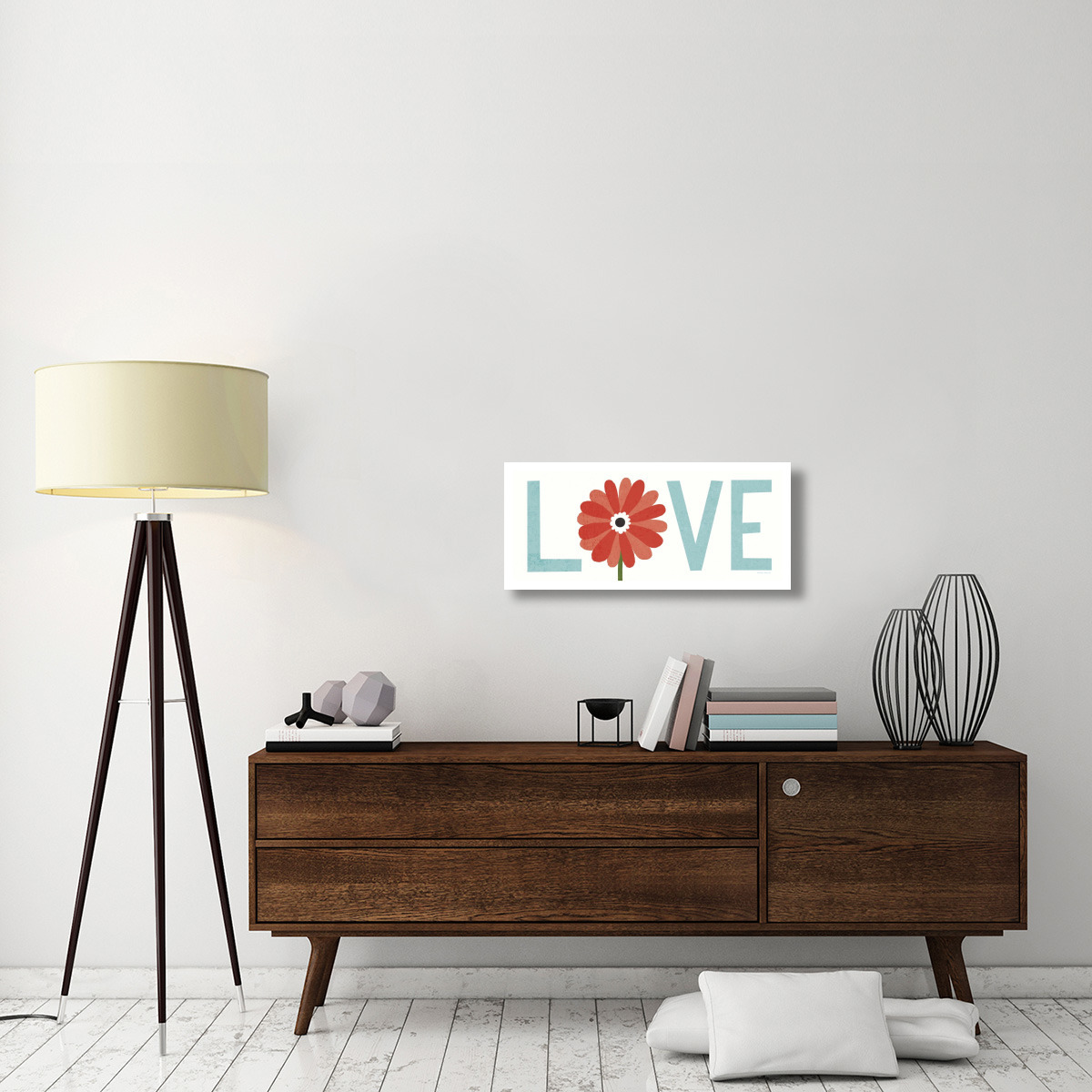 Seaside Bouquet Love -Paper Art-32&quotx14"