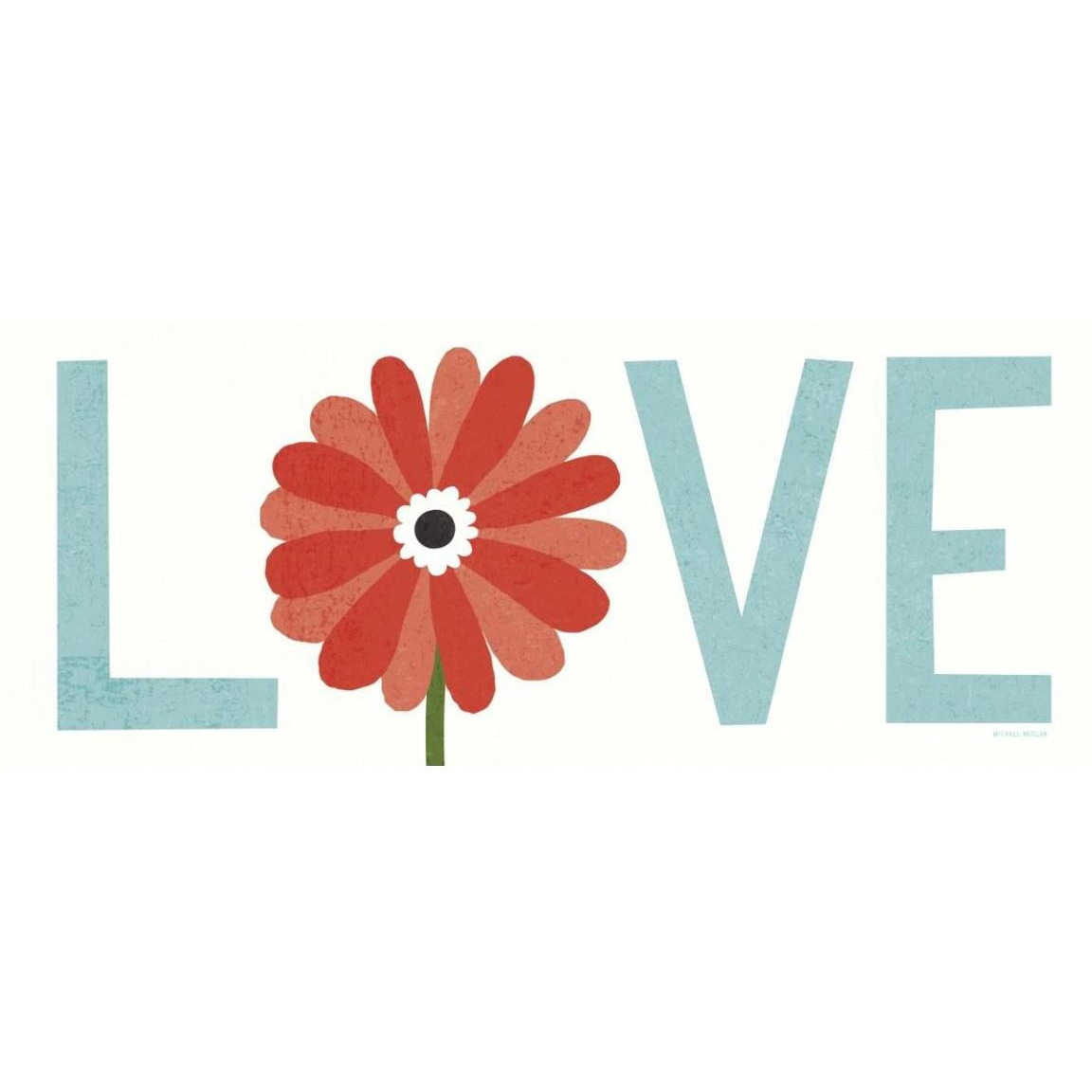 Seaside Bouquet Love -Paper Art-52&quotx22"