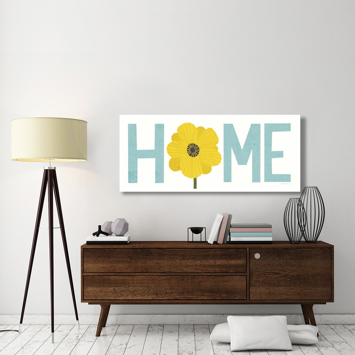 Seaside Bouquet Home -Paper Art-62&quotx26"