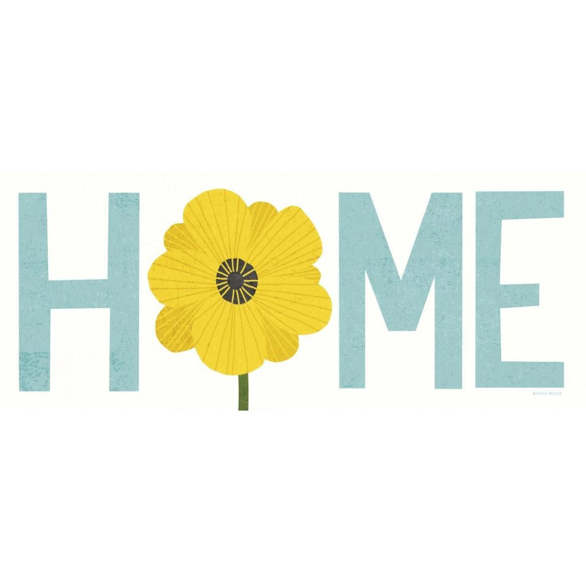 Seaside Bouquet Home -Paper Art-77&quotx32"