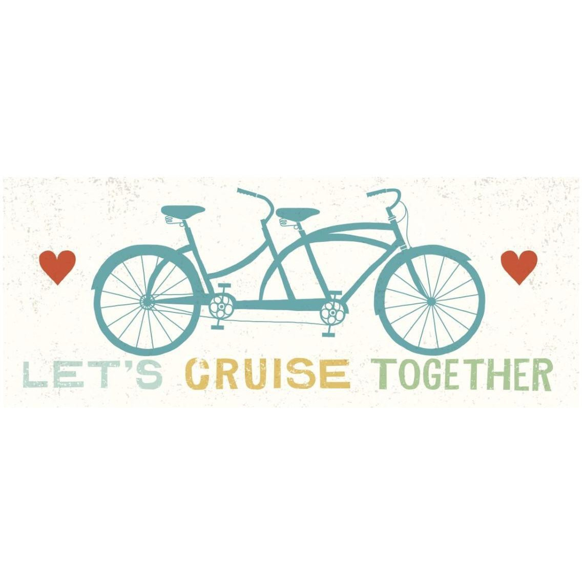 Lets Cruise Together II -Paper Art-32&quotx14"