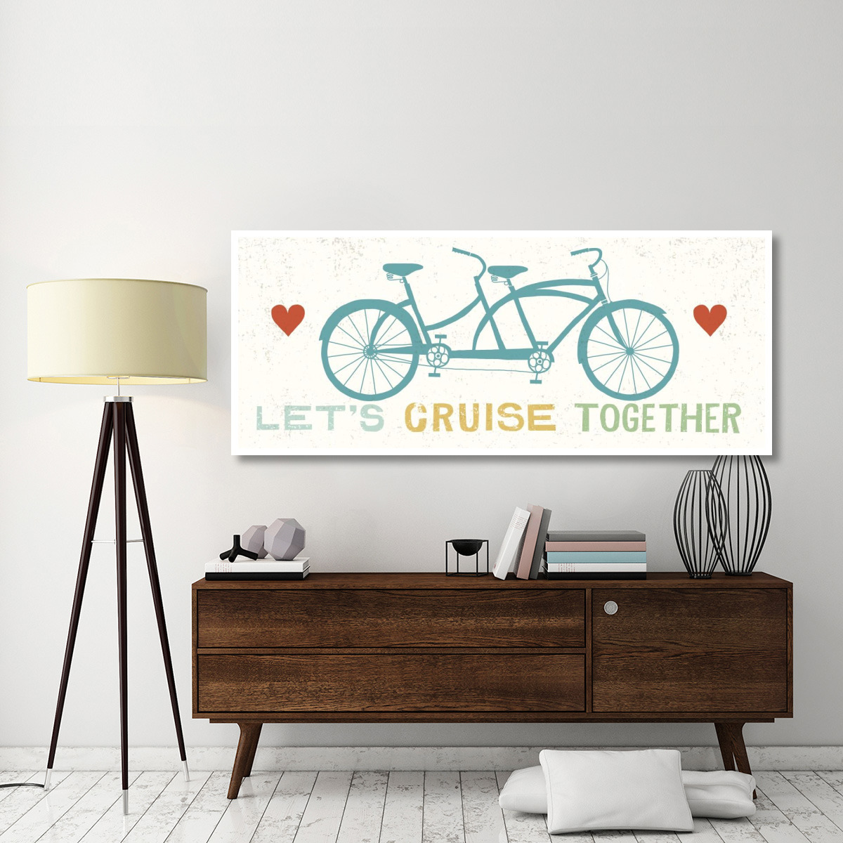 Lets Cruise Together II -Paper Art-77&quotx32"
