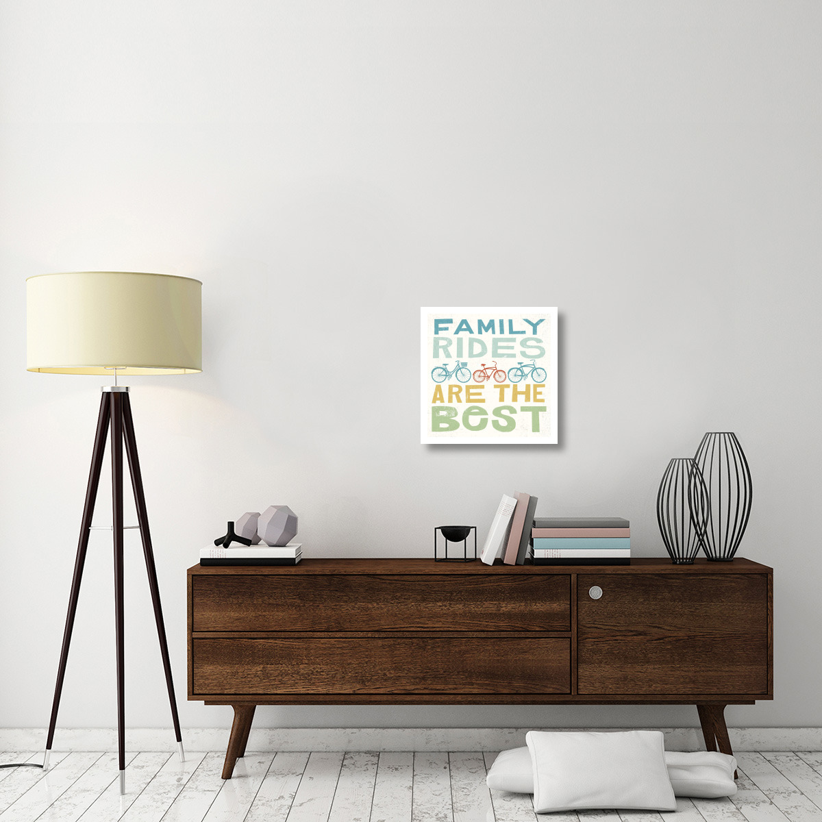 Lets Cruise Family Rides I -Paper Art-20&quotx20"