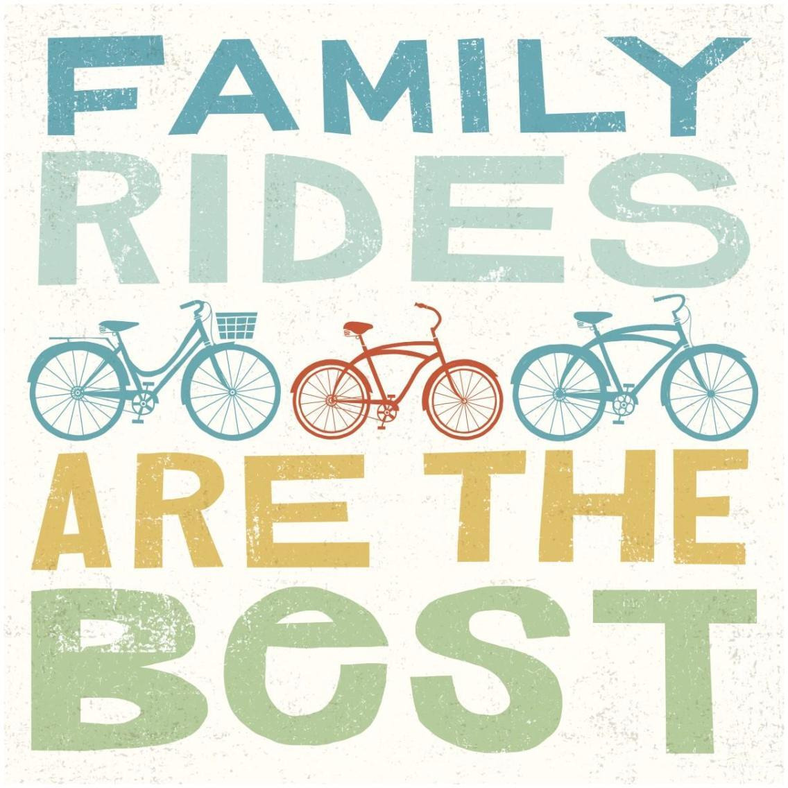Lets Cruise Family Rides I -Paper Art-32&quotx32"
