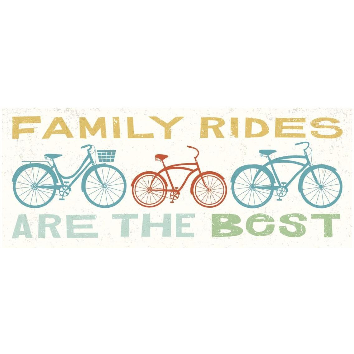Lets Cruise Family Rides II -Paper Art-32&quotx14"