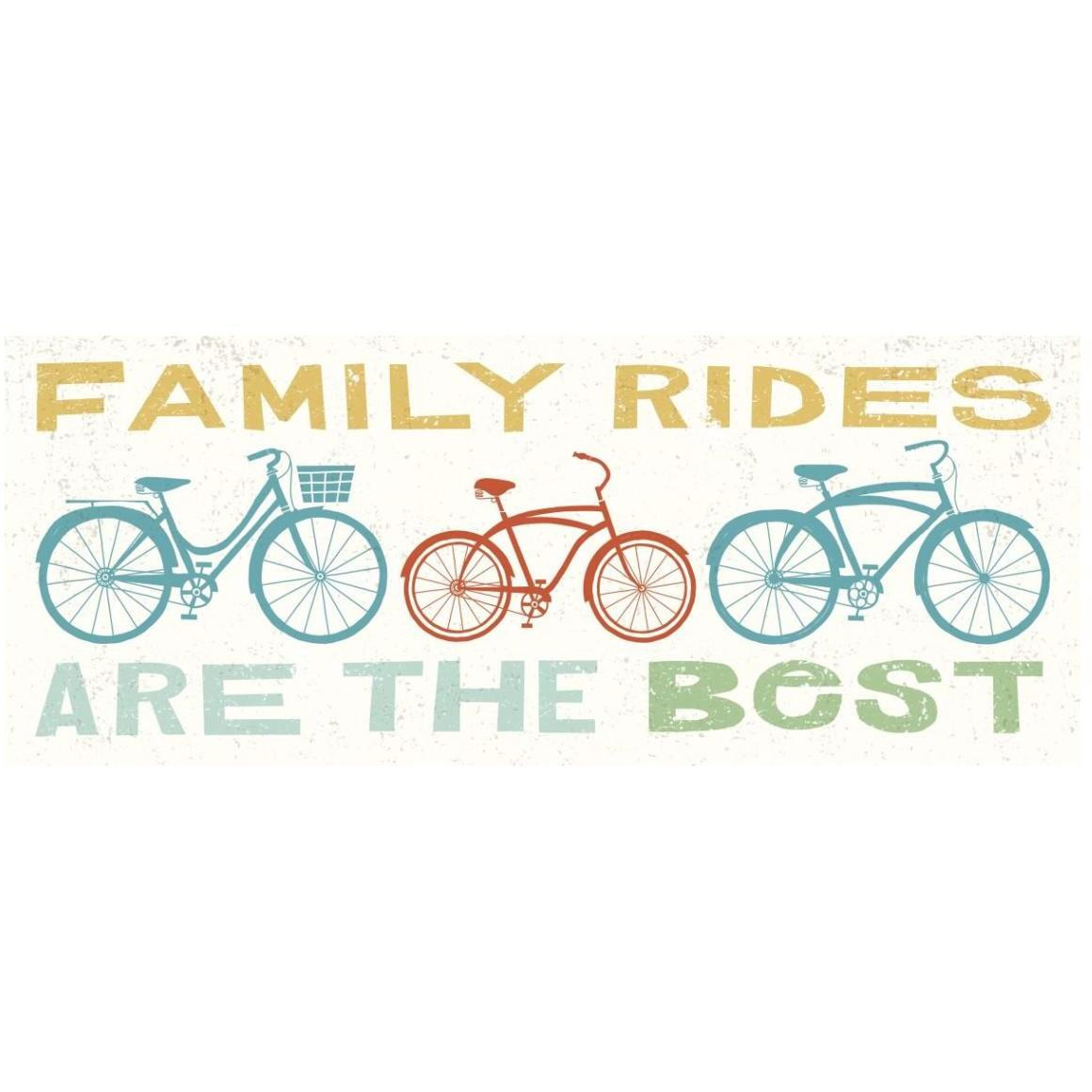 Lets Cruise Family Rides II -Paper Art-42&quotx18"
