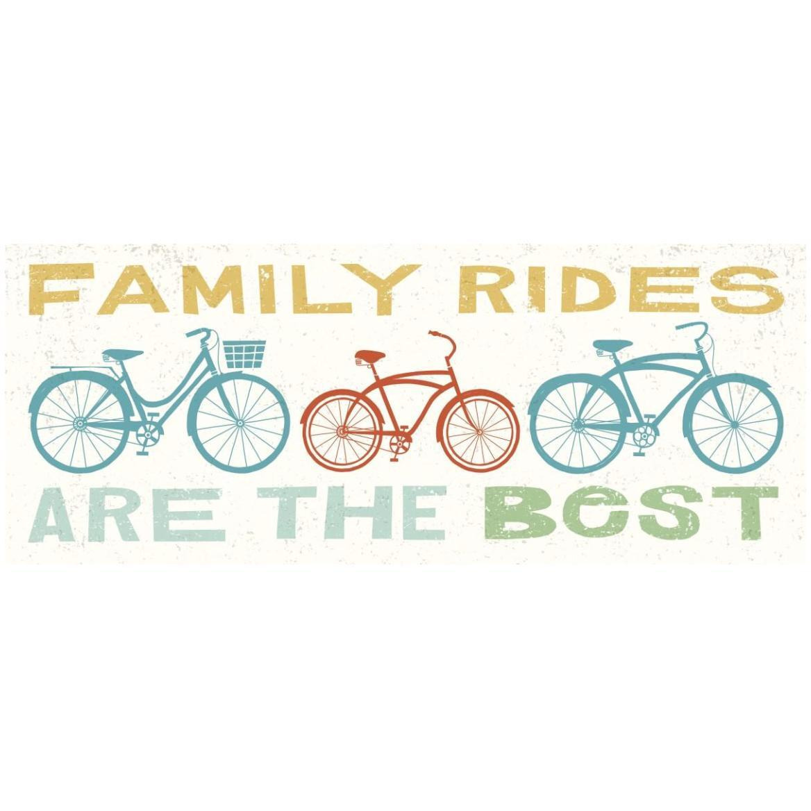 Lets Cruise Family Rides II -Paper Art-52&quotx22"