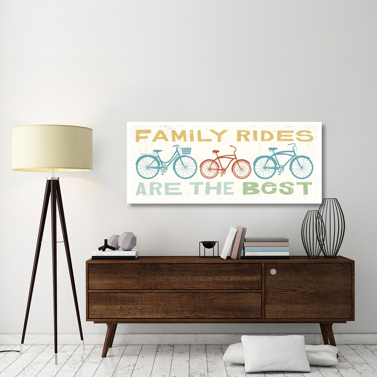 Lets Cruise Family Rides II -Paper Art-62&quotx26"