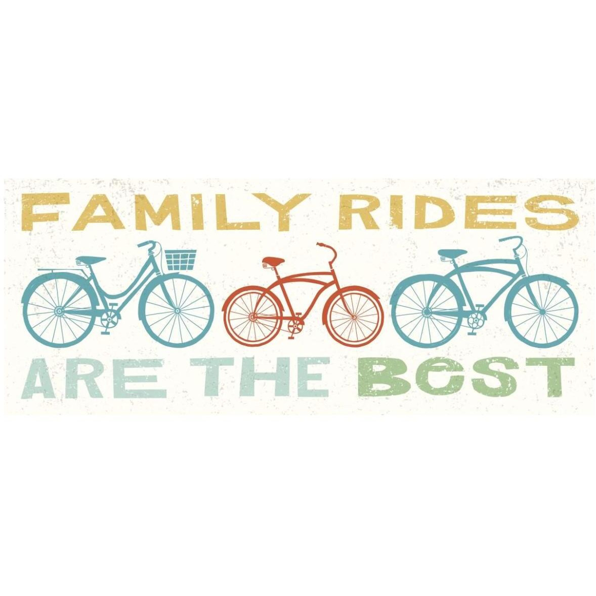 Lets Cruise Family Rides II -Paper Art-77&quotx32"