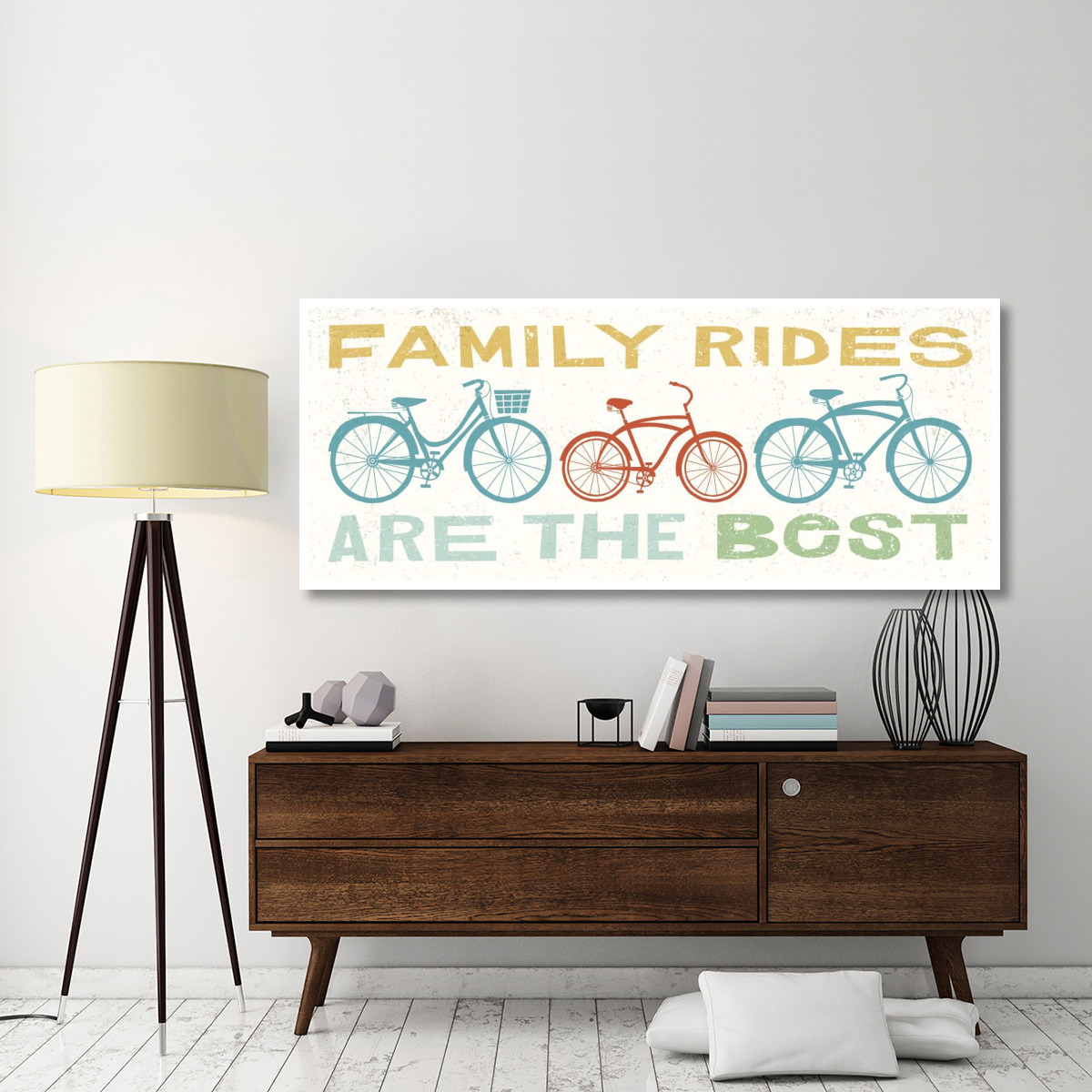 Lets Cruise Family Rides II -Paper Art-77&quotx32"
