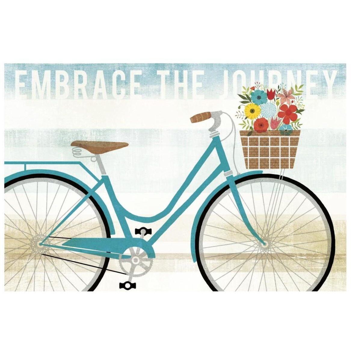 Beach Cruiser Hers I -Paper Art-20&quotx14"