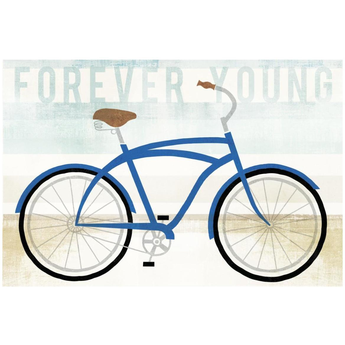 Beach Cruiser Boys I -Paper Art-50&quotx34"