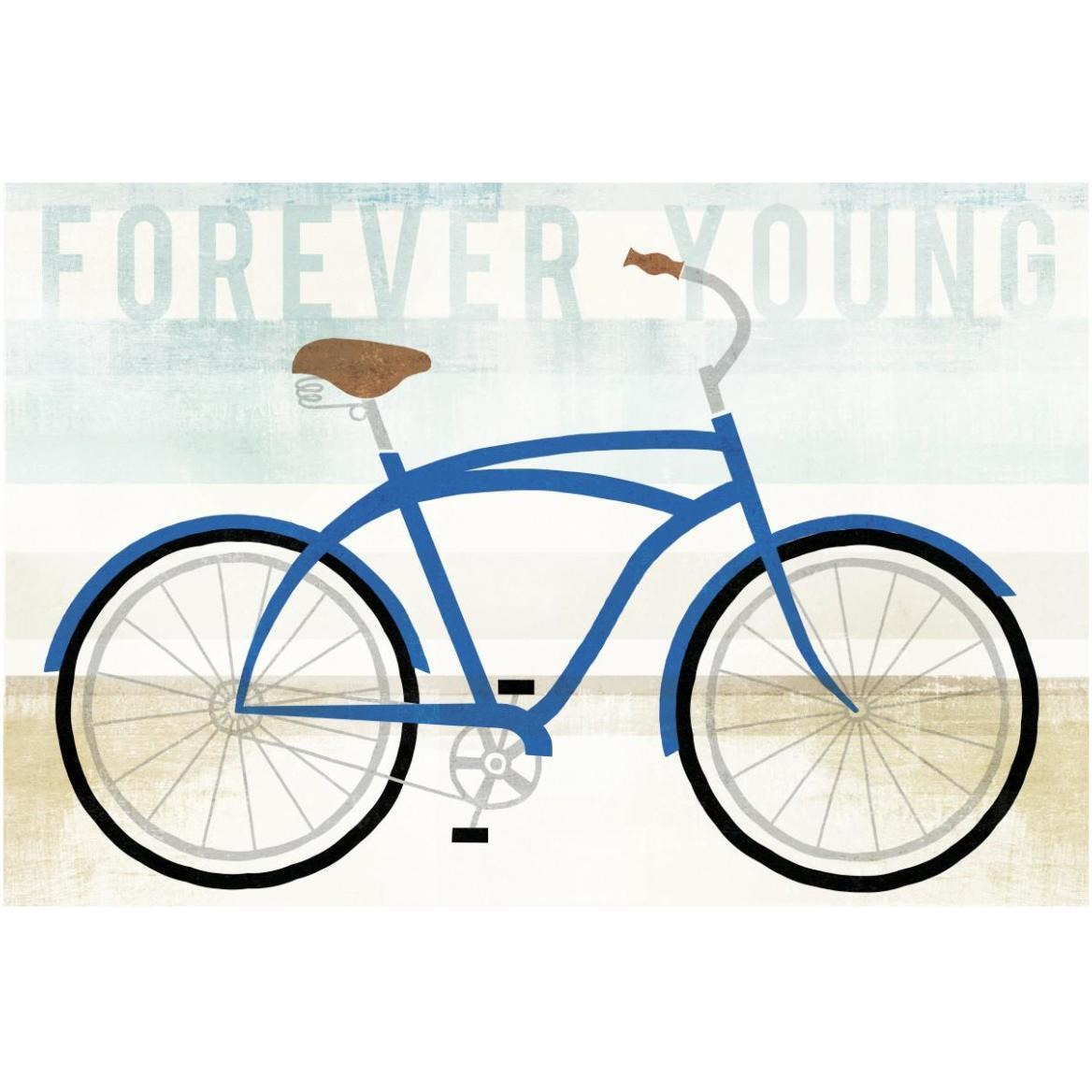 Beach Cruiser Boys I -Paper Art-62&quotx42"