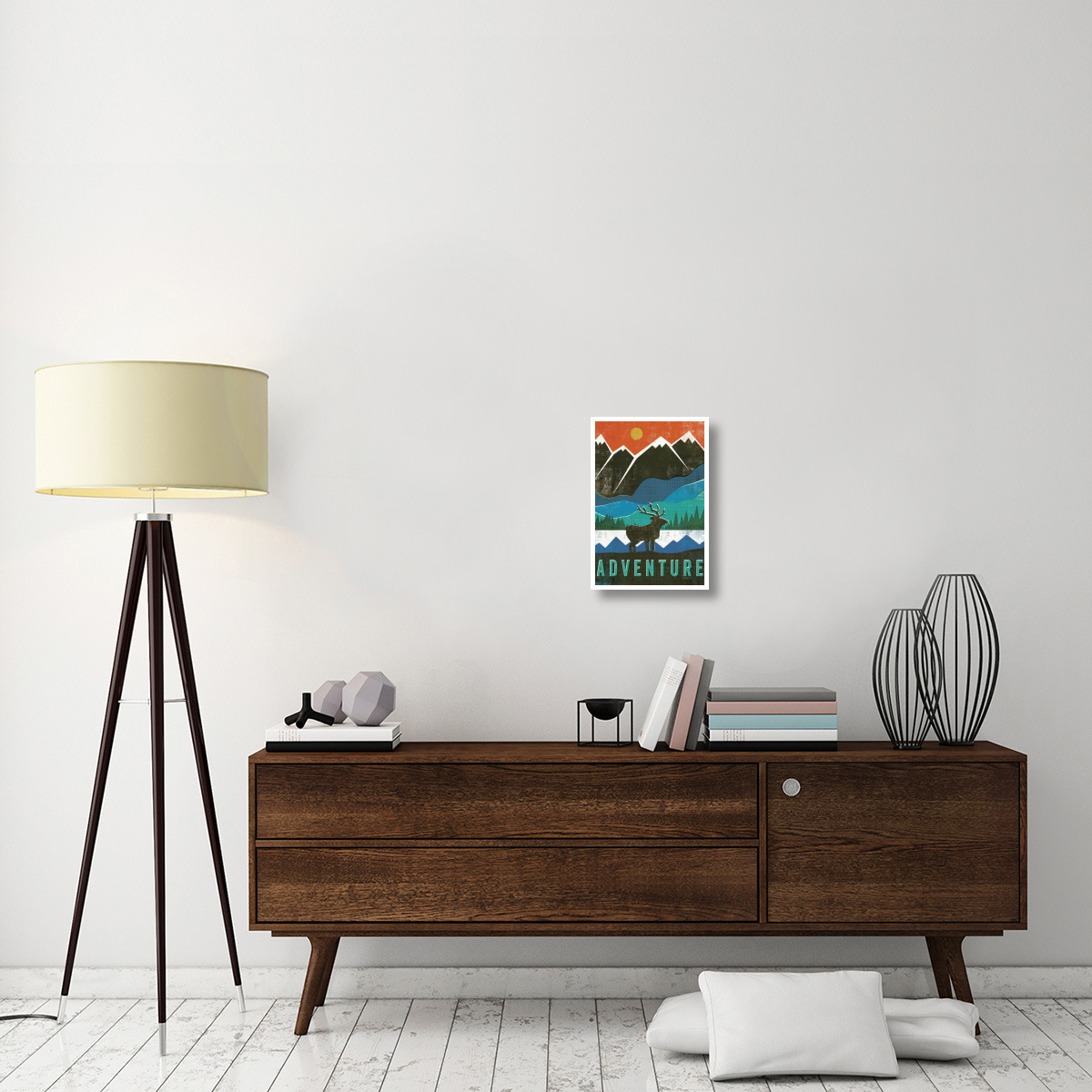 Big Sky I -Paper Art-14&quotx20"